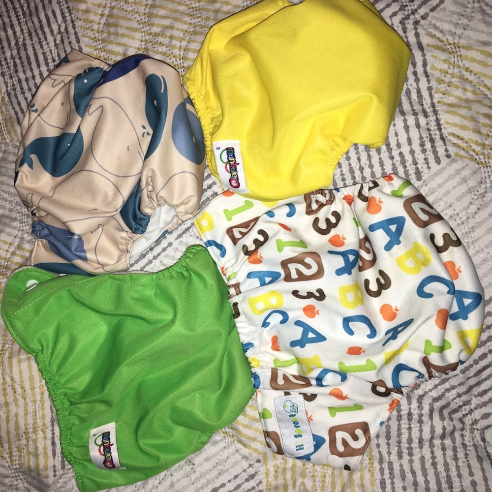 Hi Sprout and Ainqunui cloth diaper lot unisex